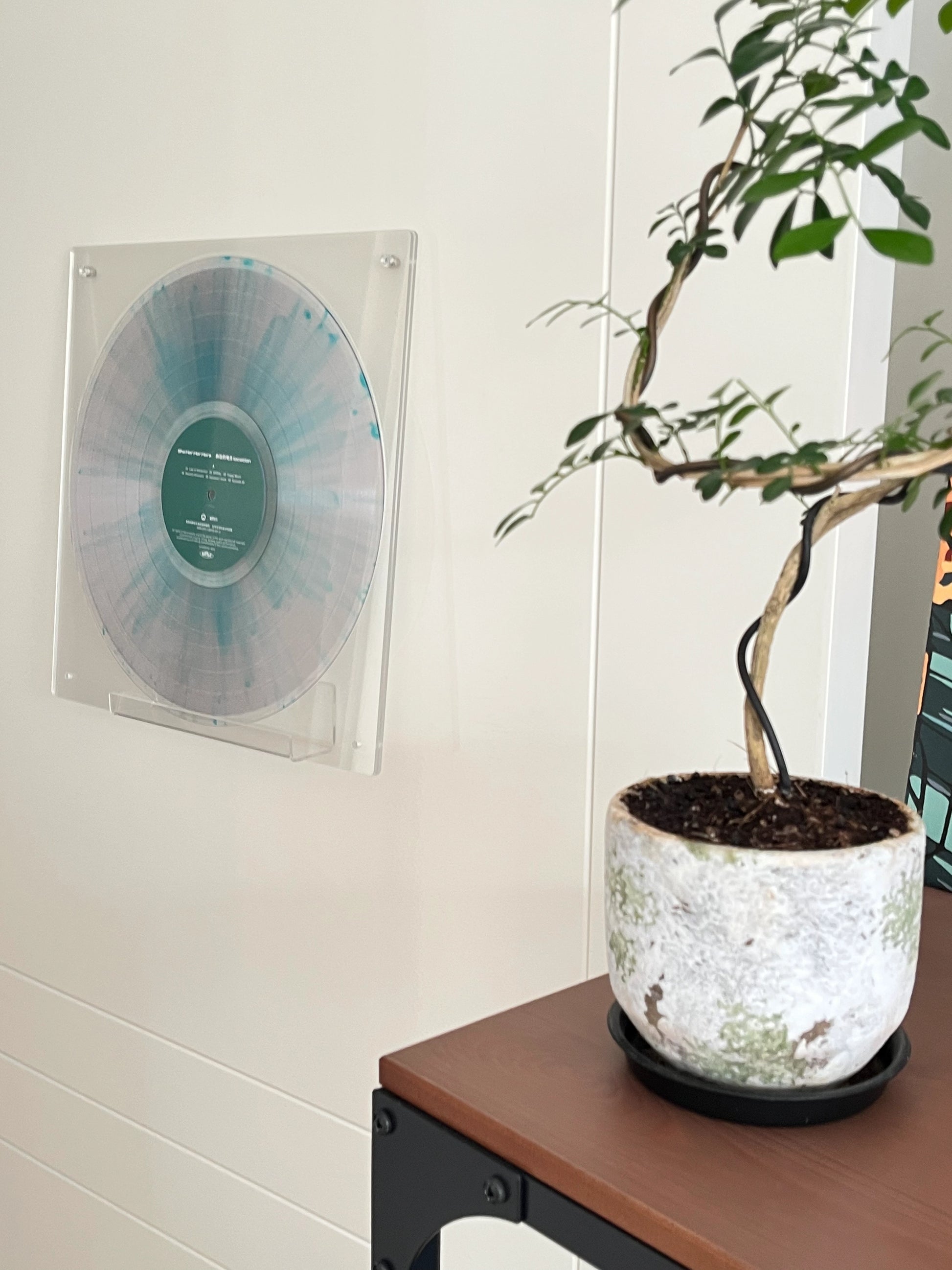 Floating 7 Inch Vinyl Record Shelf No Drill - Vinyl Wall / Vinyl Storage / Vinyl Display in Modern Style（复制）